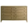 Coaster Fine Furniture 224923 Granada - 8-Drawer Dresser Cabinet - Natural Pine