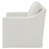 Coaster Fine Furniture 904133 Winter - Upholstered Sloped Arm Accent Swivel Chair - Beige