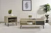 Coaster Fine Furniture 701038-S2 Welsh - 2 Piece Coffee And End Table Set - Distressed Pine