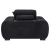 Coaster Fine Furniture 511063 Octavia - Fabric Upholstered Track Arm Accent Chair - Black