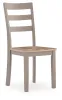 Ashley Furniture PCD403-01 Harperfeld - Dining Room Side Chair (Set of 2) - Natural / Gray