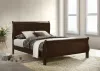 CoasterEveryday 202411Q Louis Philippe - Wood Queen Sleigh Bed - Cappuccino
