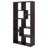 CoasterEveryday 800264 Theo - 7-Shelf Bookshelf - Cappuccino