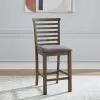 Liberty Furniture 182WT-B200124 Liberty Furniture 182WT-B200124 Brook Bay - Upholstered Ladder Back Counter Chair - Sandstone