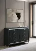 Coaster Fine Furniture 223163 Lorient - 8-Drawer LED Bedroom Dresser Cabinet - Black