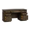 Liberty Furniture 487-HOJ-5JES Amelia - 5 Piece Home Office Jr Executive Set - Antique Toffee