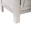 Liberty Furniture 62WH-SR4836 Liberty Furniture 62WH-SR4836 Lindsey Farm - Server - Weathered White & Sandstone
