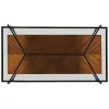 Riverside Furniture 31502 Lennox - Rectangular Cocktail Table - Rosewood