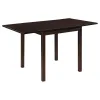 CoasterEveryday 190821-S3 Kelso - 3 Piece Drop Leaf Dining Table Set - Cappuccino