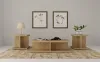 Coaster Fine Furniture 706178-S3 Cortona - 3 Piece Coffee And End Table Set - Mango