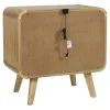 Coaster Fine Furniture 225091F-S4 Robyn - 4 Piece Full Bedroom Set - Light Ash