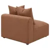CoasterElevations 551591 Jennifer - Upholstered Armless Chair - Terracotta