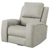 Coaster Fine Furniture 603436PPP Brickston - Triple Power Swivel Glider Recliner - Gray