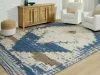 Ashley Furniture R407130 Ashley Furniture R407130 Varnler - 10' x 14' Rug - Blue / Brown / Tan