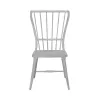 Liberty Furniture 237-C1000S River Place - Windsor Back Side Dining Chair - Riverstone White & Tobacco