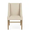 Riverside Furniture 92640 Mix-N-Match Chairs - Host Upholstered Chair (Set of 2) - Beige