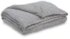 Ashley Furniture A1001097 Ashley Furniture A1001097 Anawood - Throw (Set of 3) - Gray