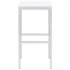 CoasterEveryday 182525 Natividad - 5 Piece Pub Height Bar Table Set - White High Gloss