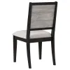 Coaster Fine Furniture 121221-S5 Elodie - 5 Piece Rectangular Extension Leaf Dining Set - Black