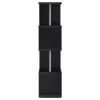 CoasterEveryday 801419 Baxter - 4-Shelf Bookshelf - Black And Chrome
