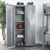 Furniture of America CM-AC562 Zaheera - Large Locker - Silver