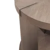 Liberty Furniture 754-OT1020 Liberty Furniture 754-OT1020 Harlow - Round End Table - Sandstone & Satin Nickel