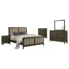 Coaster Fine Furniture 224421F-S5 Wilkes - 5 Piece Full Bedroom Set - Dark Cocoa
