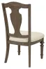 Pulaski Furniture P412240-KIT1 Saddle Creek - Extendable Leg Dining Table With 4 Wood Back Side Chairs - Timber Brown