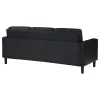 Coaster Fine Furniture 508361 Ruth - Upholstered Track Arm Sofa - Black