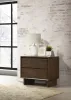 Coaster Fine Furniture 225012 Glenwood - 2-Drawer Nightstand Bedside Table - Warm Brown