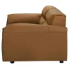Coaster Fine Furniture 509502 Buxton - Top Grain Leather Upholstered Loveseat - Orange
