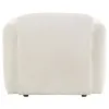 Coaster Fine Furniture 509813 Dorset - Fabric Upholstered Round Track Arm Accent Chair - White