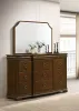 Coaster Fine Furniture 205303M Garland - 11-Drawer Bedroom Dresser With Mirror - Brown Cherry