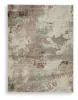 Ashley Furniture R408122 Jadenburg - 5' x 8' Rug - Cream / Gray / Sienna
