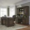 Liberty Furniture 487-HOJ-5JES Amelia - 5 Piece Home Office Jr Executive Set - Antique Toffee