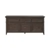 Liberty Furniture 297-HO121 Paradise Valley - Credenza - Saddle Brown