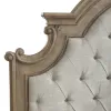 Liberty Furniture 244N-BR15HU Liberty Furniture 244N-BR15HU Magnolia Manor - King Upholstered Panel Headboard - Weathered Bisque