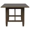 Coaster Fine Furniture 108311-S7 Matisse - 7 Piece Rectangular Dining Table Set - Dark Brown