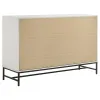 Coaster Fine Furniture 224861KW-S5 Sonora - 5 Piece California King Bedroom Set - White
