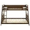 Coaster Fine Furniture 460593 Holden - Wood Veneer Twin Over Full Bunk Bed - Walnut