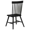 Coaster Fine Furniture 122502BLK Andrews - Windsor Spindle Back Dining Side Chair (Set of 2) - Black
