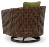 Ashley Furniture P572-821 Horizon Hall - Swivel Lounge With Cushion - Brown / Green