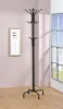 CoasterEveryday 2019 Collier - 12 Hook Freestanding Coat Rack Hat Hanger - Black