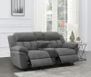 CoasterEssence 609542P Bahrain - Upholstered Power Loveseat - Charcoal
