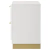Coaster Fine Furniture 224772 Caraway - 2-Drawer Nightstand - White