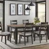 Intercon BE-TA-4278-BWA-C Intercon BE-TA-4278-BWA-C Beacon - Dining Table - Charcoal / Walnut