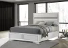 Coaster Fine Furniture 205110F Miranda - Upholstered Full Panel Bed - White
