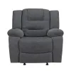 New Classic U2540-15P1-GRY New Classic U2540-15P1-GRY Redondo - Glider Recliner With Heat, Massage, Power - Dark Gray