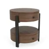 Riverside Furniture 46409 Nova - End Table - Nouveau Walnut