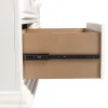 Liberty Furniture 607-BR-FPBDM Summer House - 3 Piece Bedroom Set (Full Panel Bed, Dresser & Mirror) - Oyster White